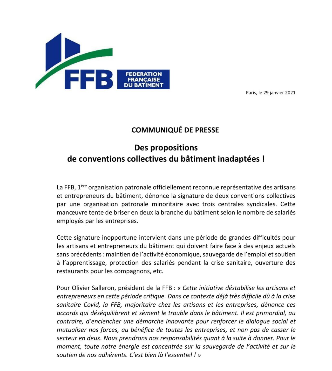 Convention Collective Batiment Et Travaux Publics Gratuite