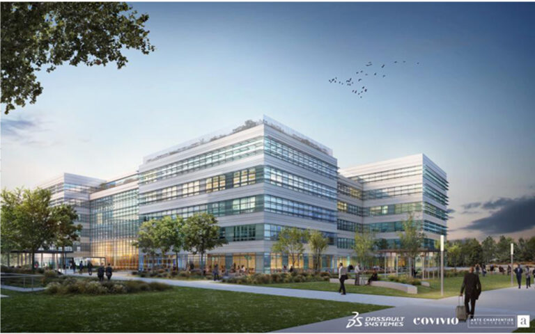 Eiffage remporte le contrat pour l’extension du Campus Dassault Systèmes à Vélizy-Villacoublay