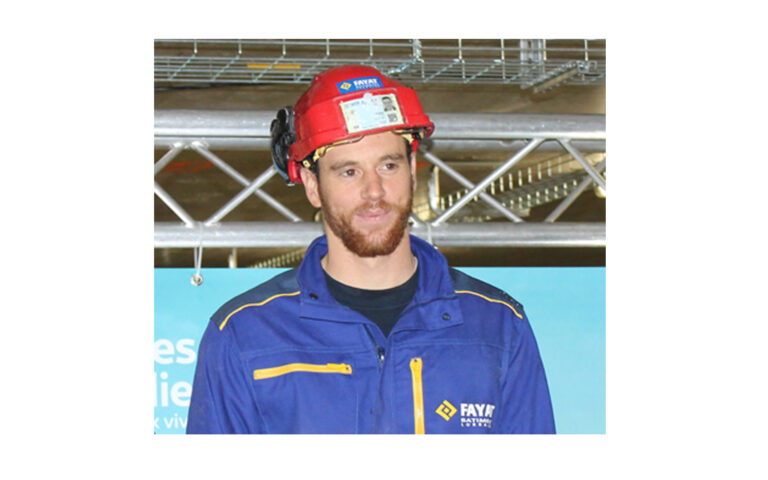 Florian Lordonné Chef de chantier GO Fayat Bâtiment Lorraine, à Metz