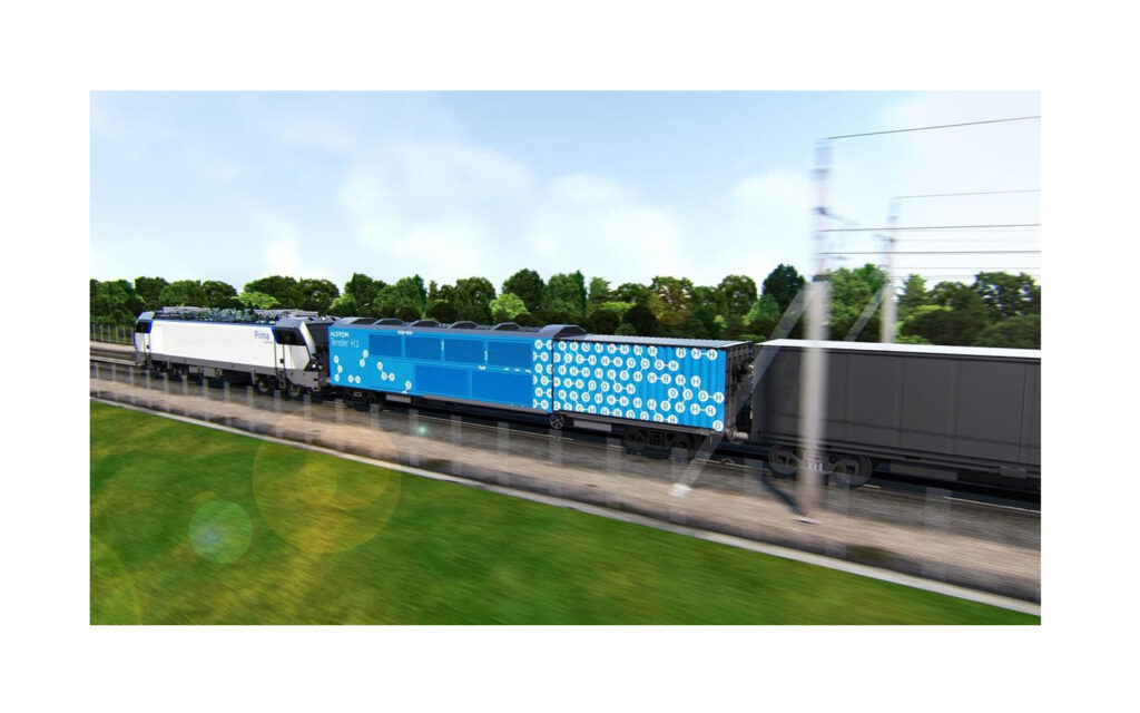 Nestlé Waters France utilisera le premier train de fret alimenté à l’hydrogène
