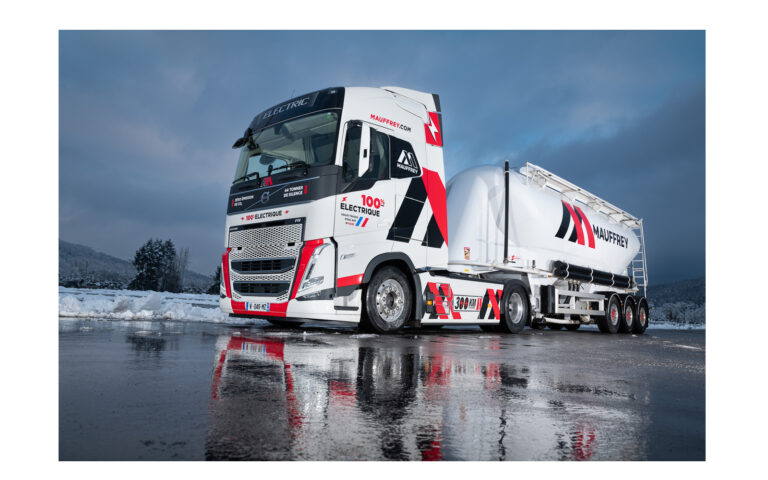 Le groupe Mauffrey a réceptionné le premier Volvo FH Electric