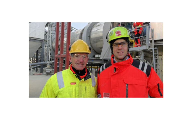 Veidekke exploite la première usine d'asphalte au monde fonctionnant à l'hydrogène
