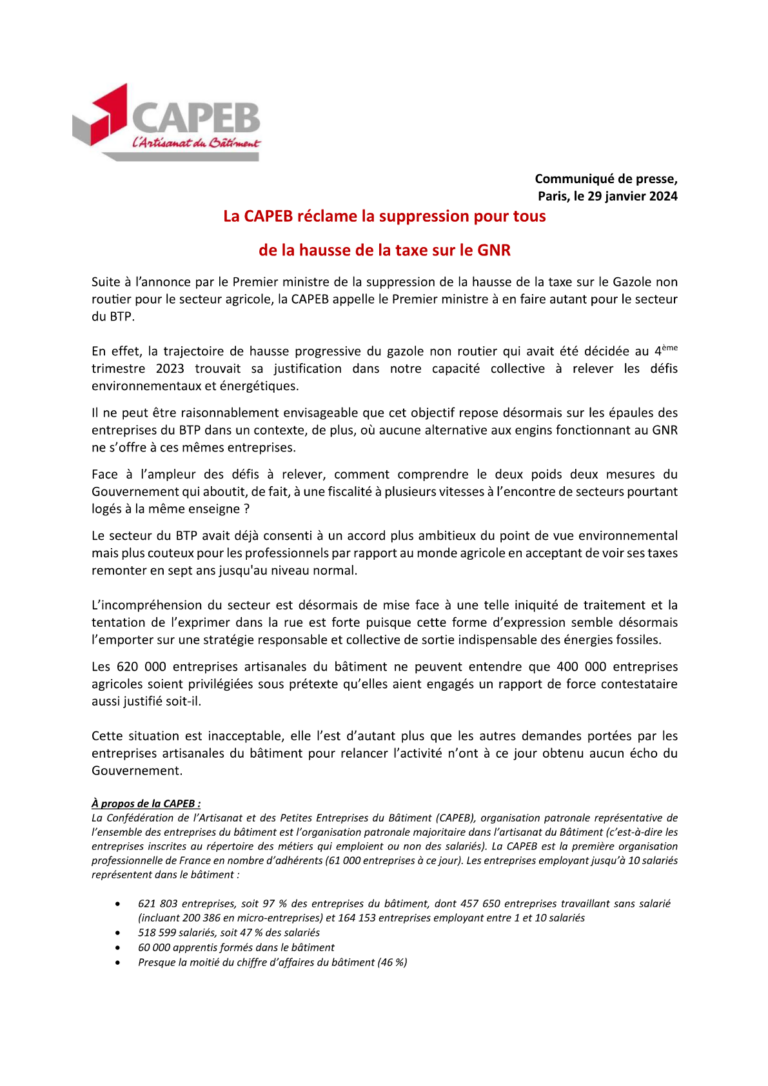 CAPEB 30.01.24