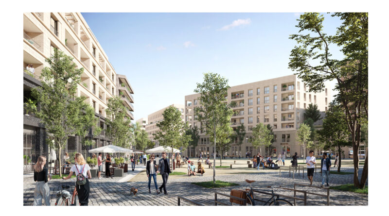 Le groupement Demathieu Bard Immobilier (mandataire), Sogeprom, Pitch Immo et Immobilière 3F lance les travaux de l’opération immobilière « Le Central », à Palaiseau