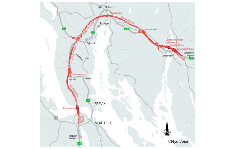 Langangen à Rugtvedt