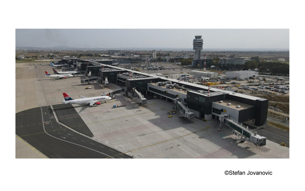 aéroport de Belgrade