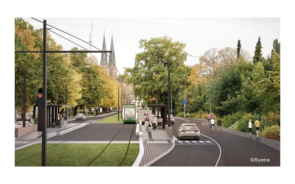 tramway Uppsala Systra