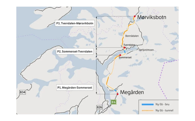 E6 Megården–Mørsvikbotn