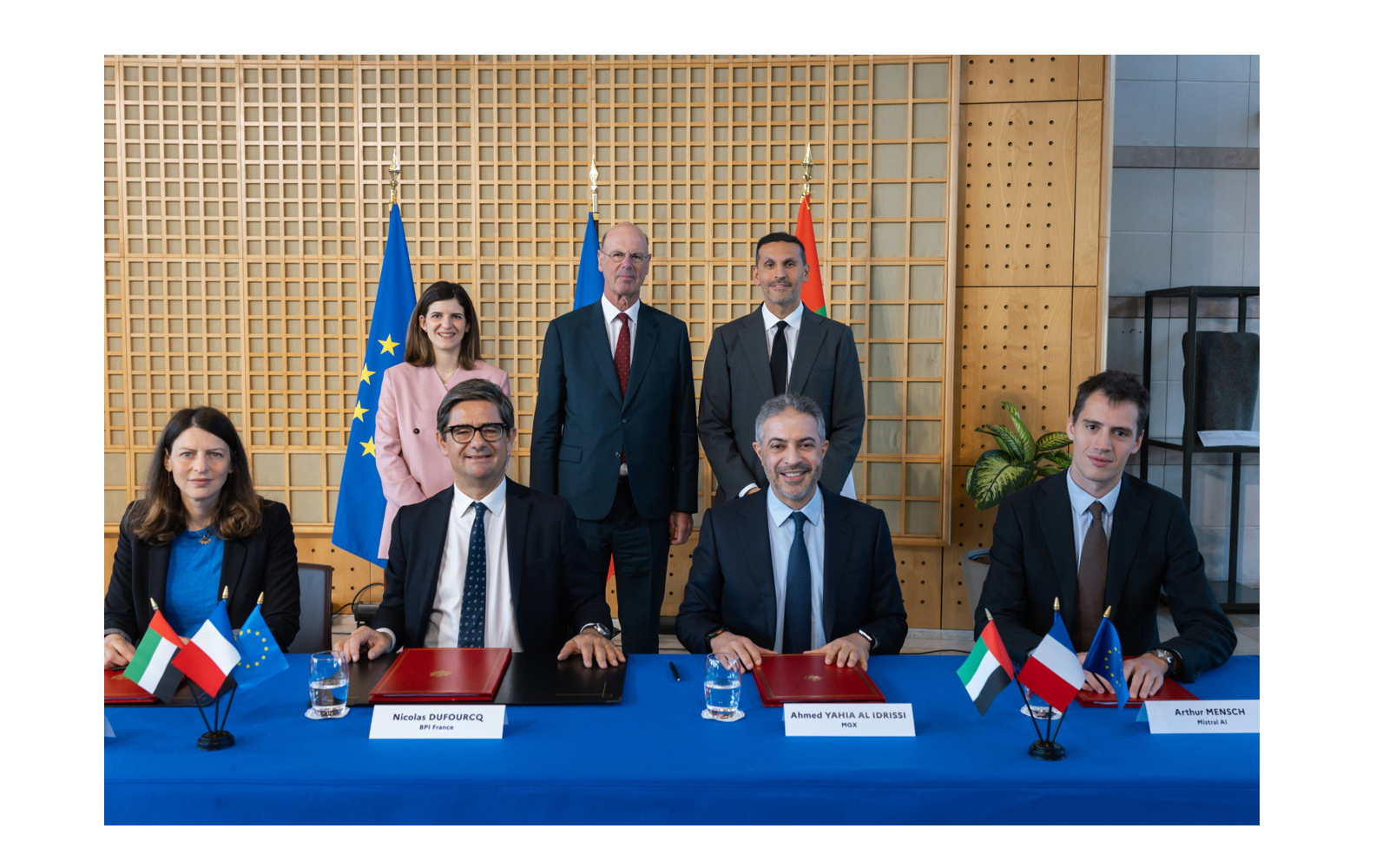 MGX, Bpifrance, Mistral AI et NVIDIA vont développer en France le plus grand campus IA d’Europe, Bouygues, EDF, l’École polytechnique, RTE et Sipartech entrent dans le projet sous le titre de partenaires