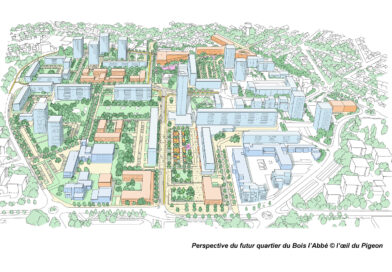 Citallios a obtenu la concession d’aménagement du quartier du Bois l’Abbé à Champigny-sur-Marne attribuée par l’intercommunalité Paris Est Marne & Bois