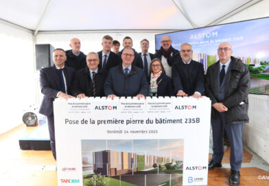 À Belfort, Alstom construit le bâtiment 235B qui sera dédié aux trains à grande vitesse