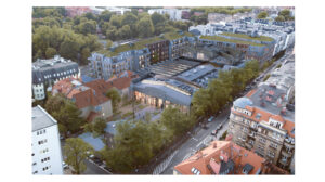 Eiffage Immobilier va convertir un ancien site de dépôt de tramways en complexe immobilier mixte à Poznań en Pologne