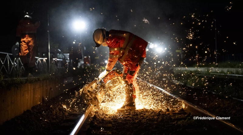 Le chantier sur la ligne Belfort – Mulhouse à hauteur de Tagolsheim est lancé