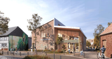 À Crèvecœur-le-Grand (60), Eiffage construction a l’origine d’un nouveau projet culturel et végétalisé au service des habitants