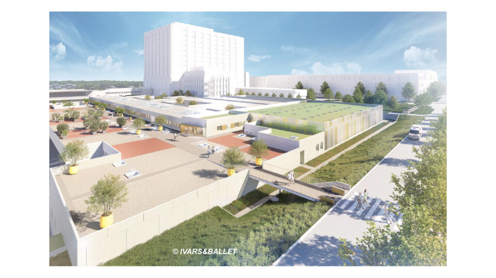 Eiffage Construction va créer une extension pour le CHRU de Tours, tout en maintenant 100% de son activité