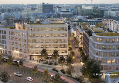 À Luxembourg Bonnevoie, la construction du bâtiment administratif « The Bridge » est officiellement lancée