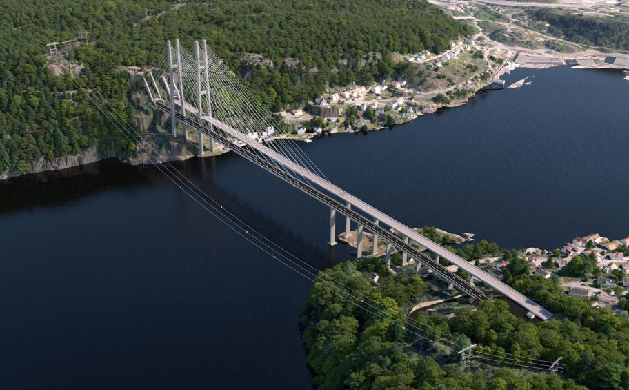 GP // Projet routier E18 (tronçon Rugtvedt–Langangen) dans la région de Grenland, Norvège