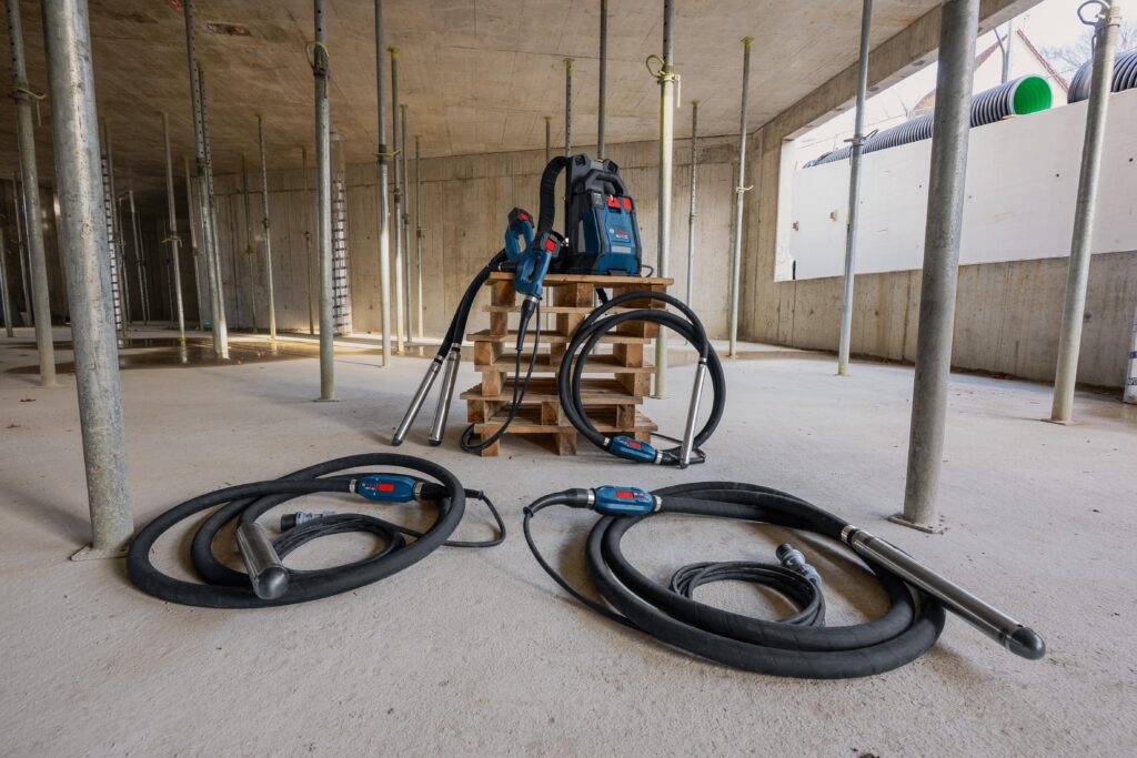 Bosch Professionnal – Nouveau Système de vibreurs à béton à haute fréquence sans-fil