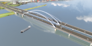 Bulletin – Eiffage construira deux ouvrages métalliques pour le pont de la Merwede, Pays-Bas