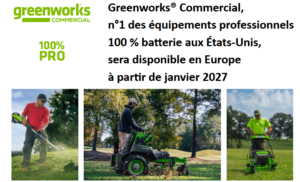 Cramer devient Greenworks® Commercial : une nouvelle identité au service des professionnels